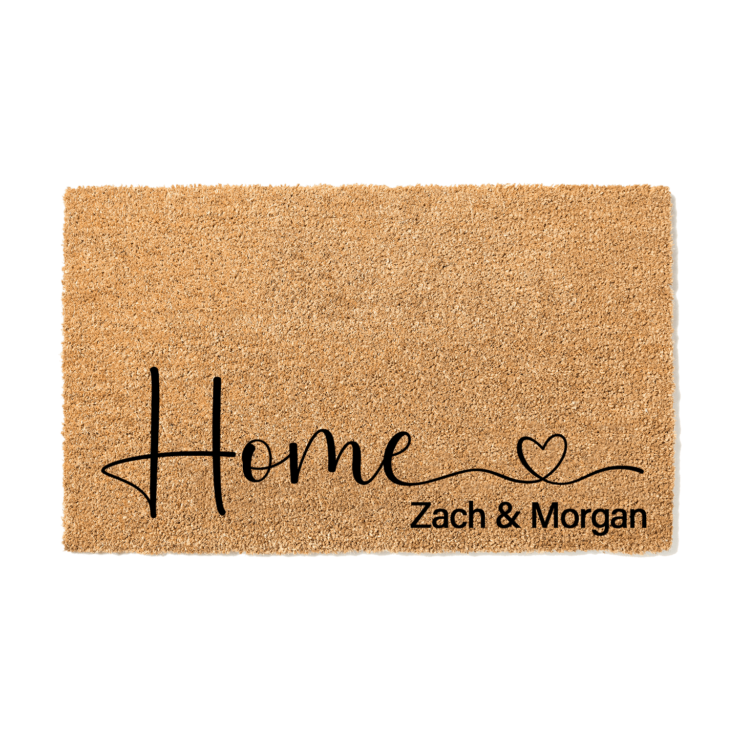 Couples Names Home Doormat