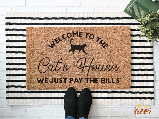 Welcome to the Cat's House Doormat