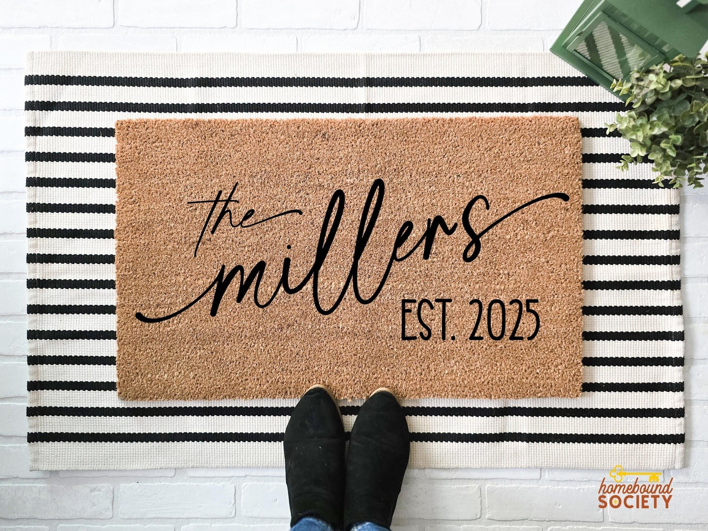 Custom Last Name Doormat