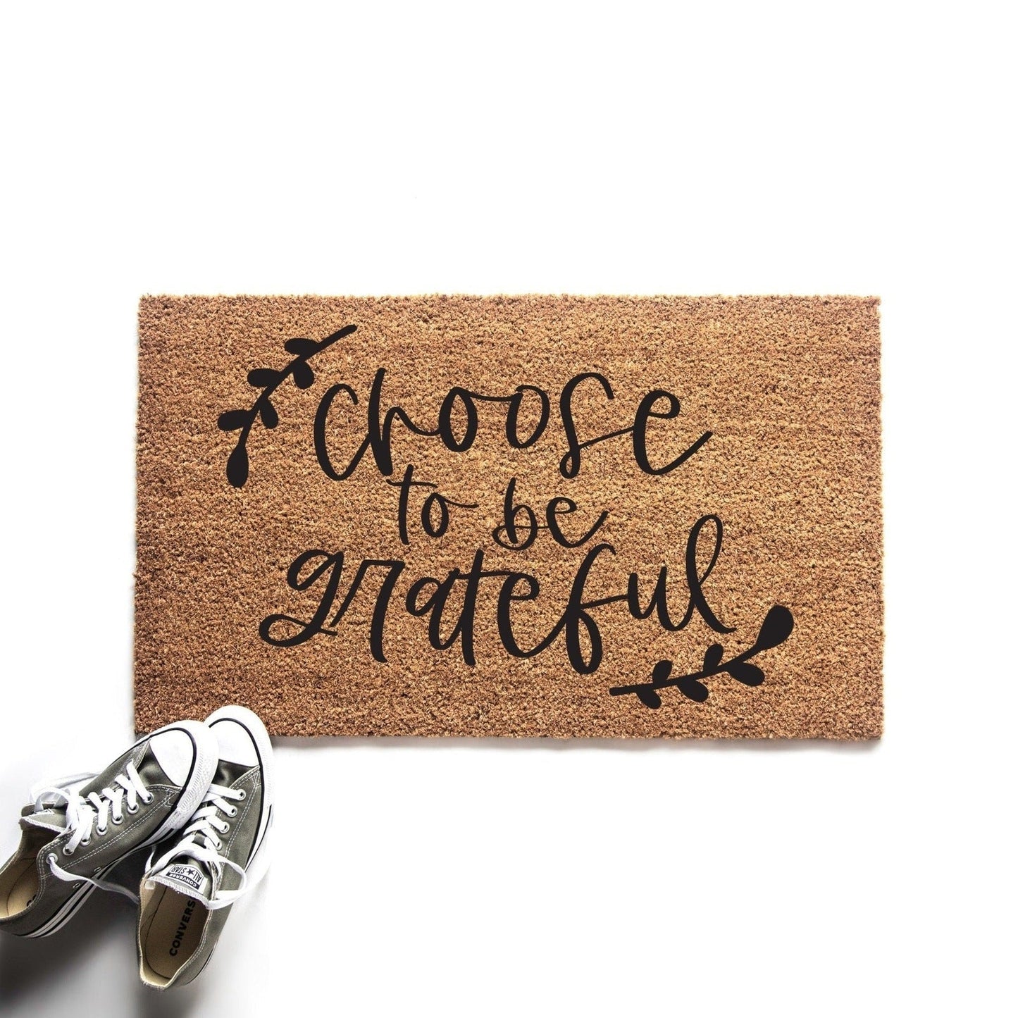 Choose to be Grateful Thanksgiving Doormat - Homebound Society
