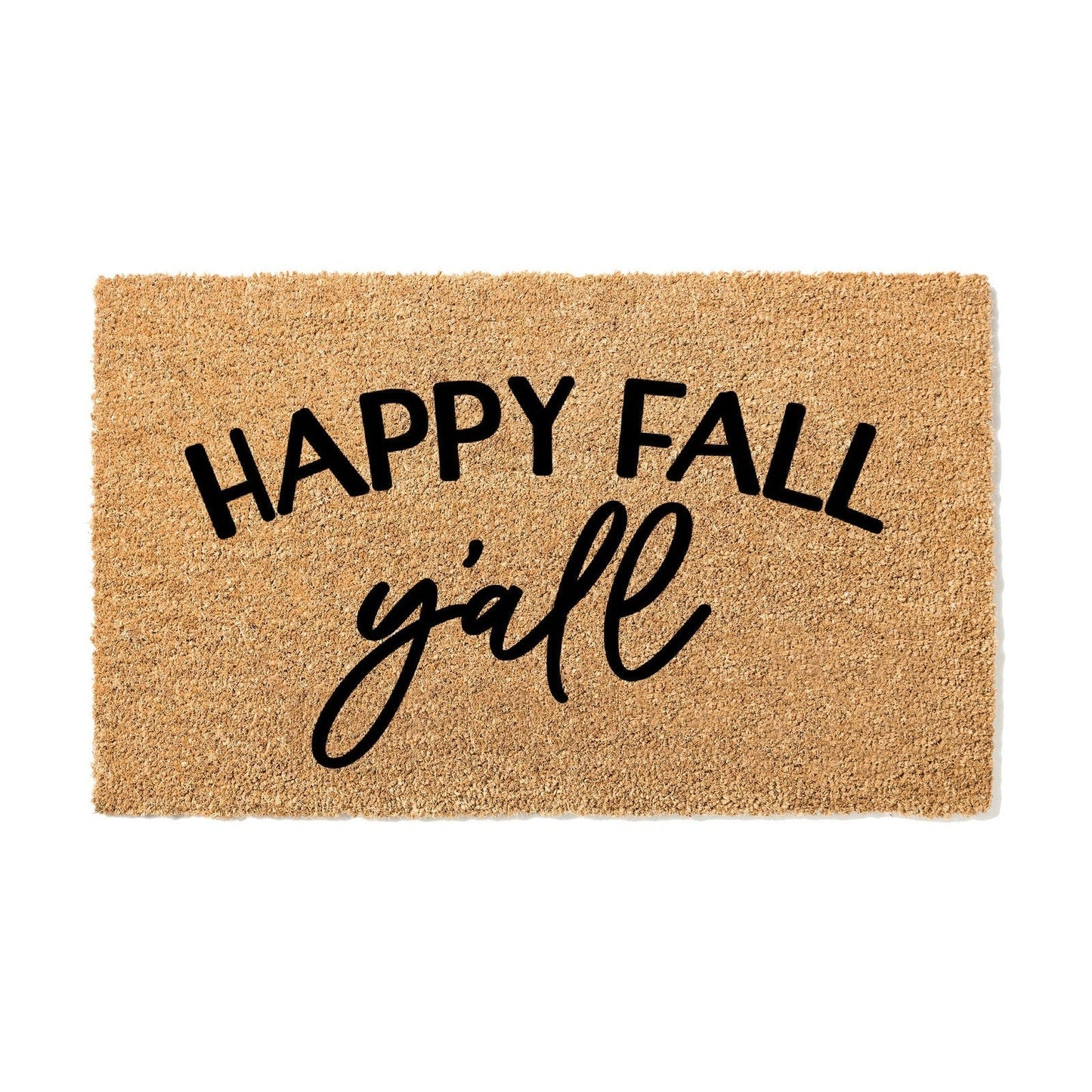 Happy Fall Y'all Doormat - Homebound Society