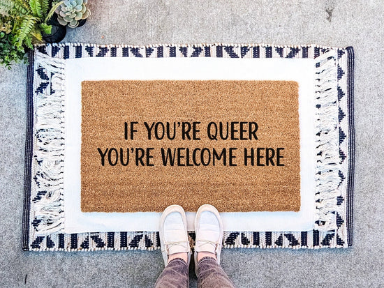 Queer Welcome Doormat