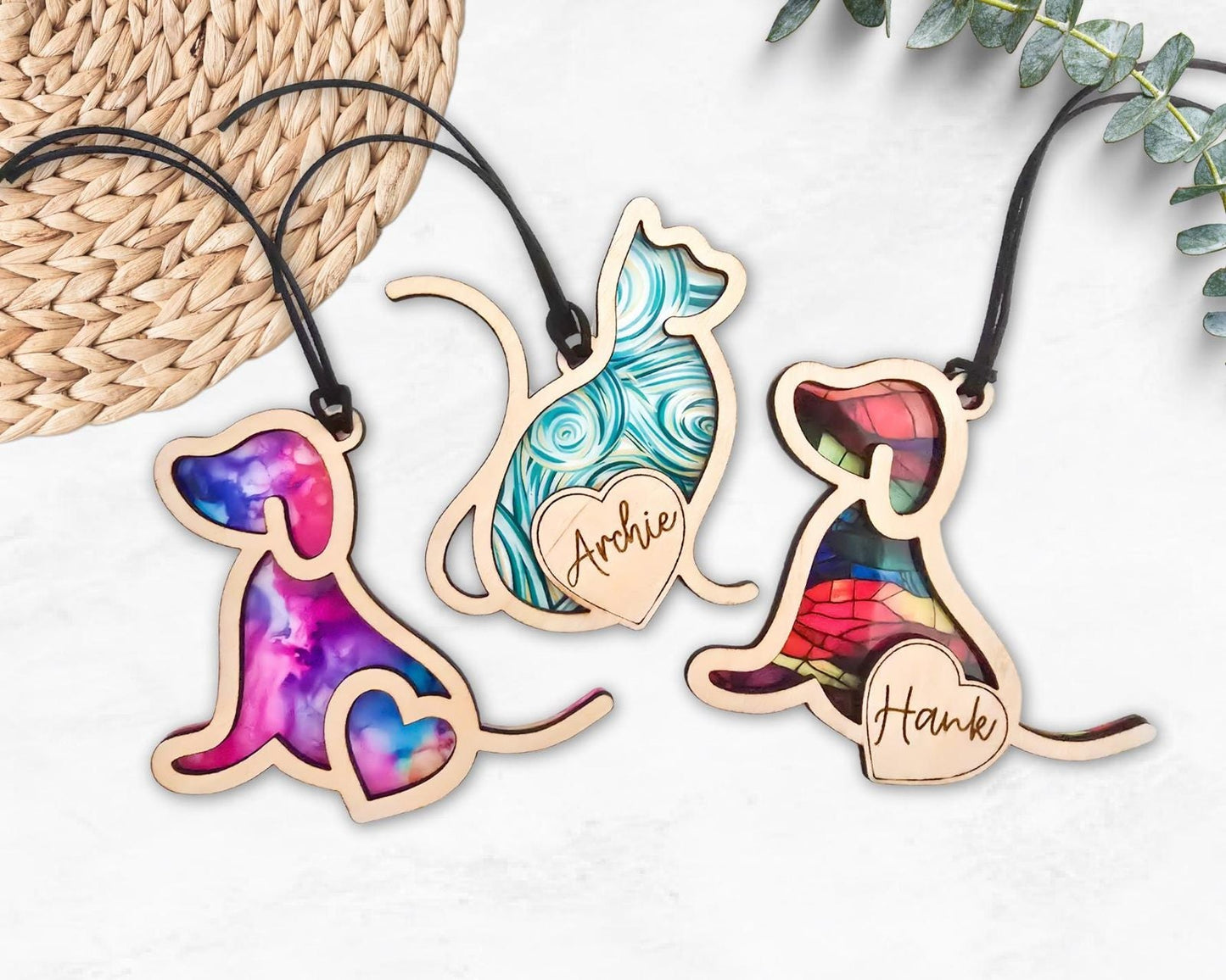 Personalized Pet Suncatcher Ornament - Homebound Society