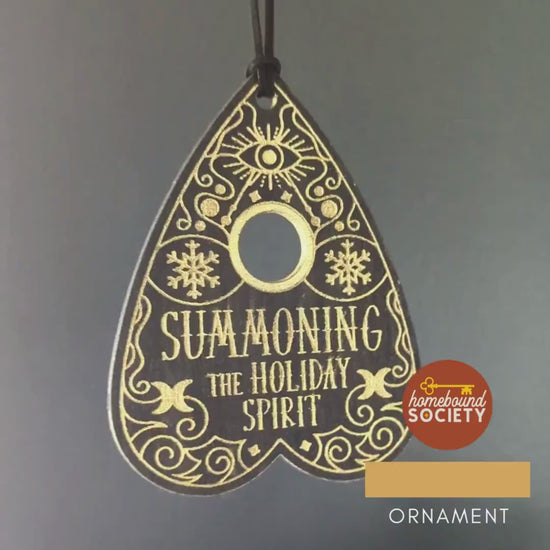 Load and play video in Gallery viewer, Summoning the Holiday Spirit Holiday Ornament
