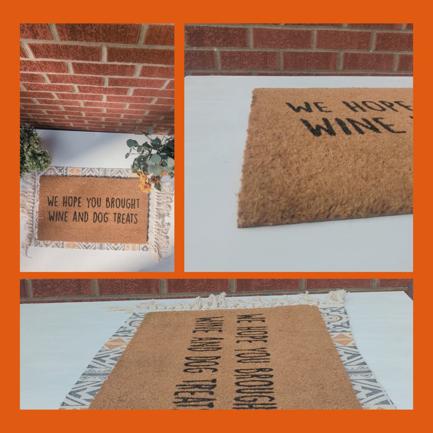 Live Laugh Loaf Cat Doormat