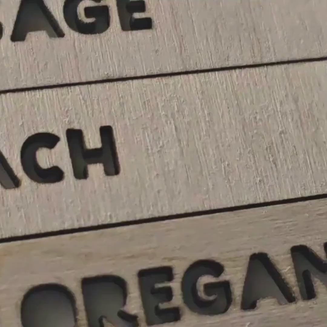 Eco Friendly Wooden Garden Markers