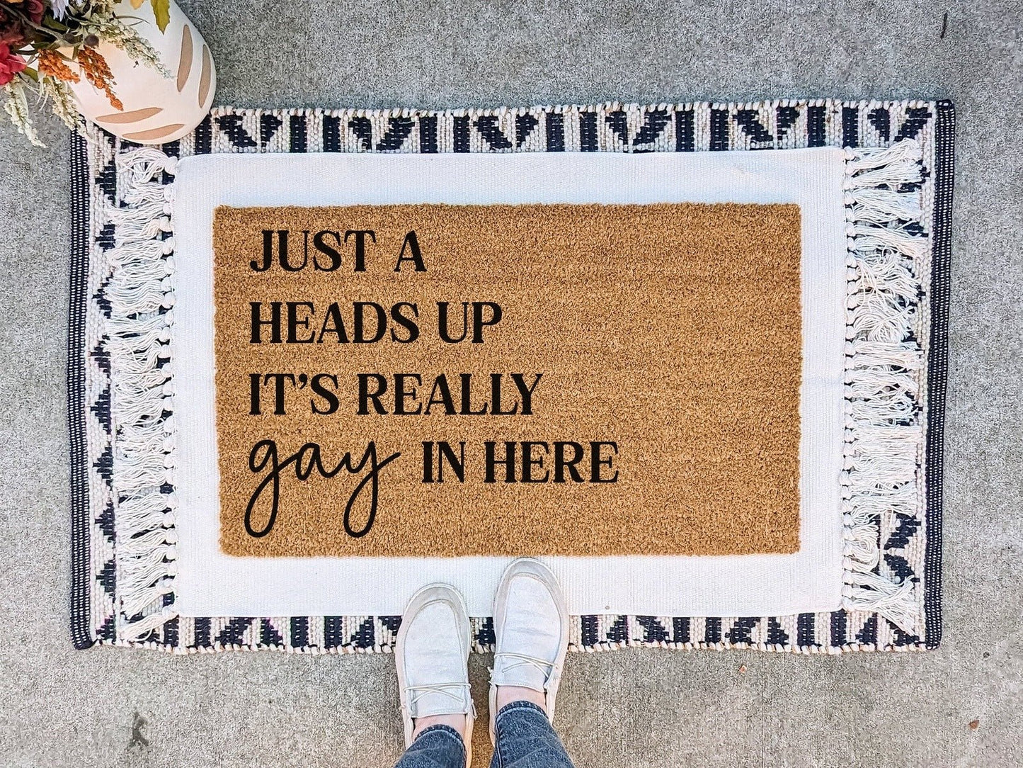 Really Gay In Here Doormat - Homebound Society
