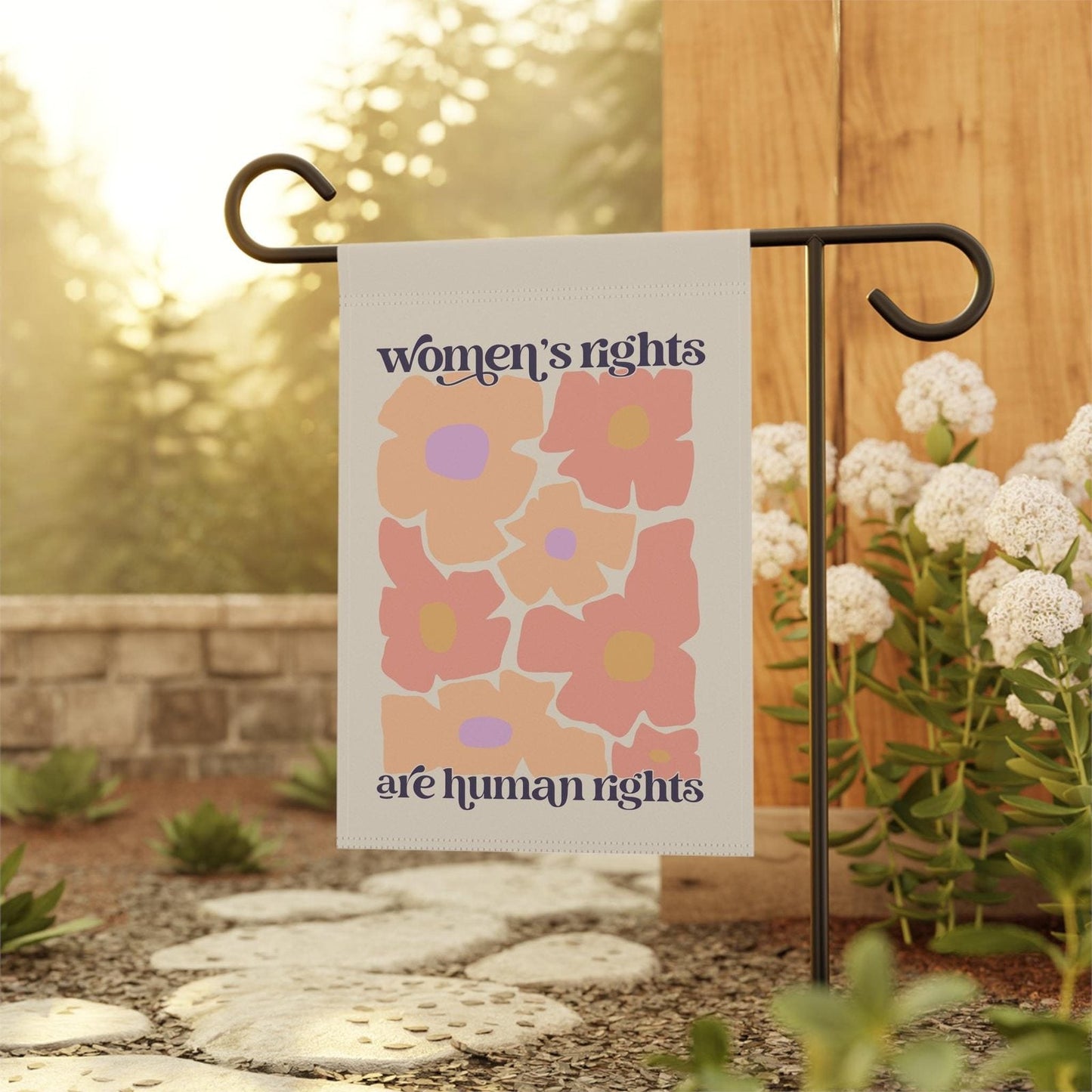 Women's Rights Garden and House Flag - Homebound Society