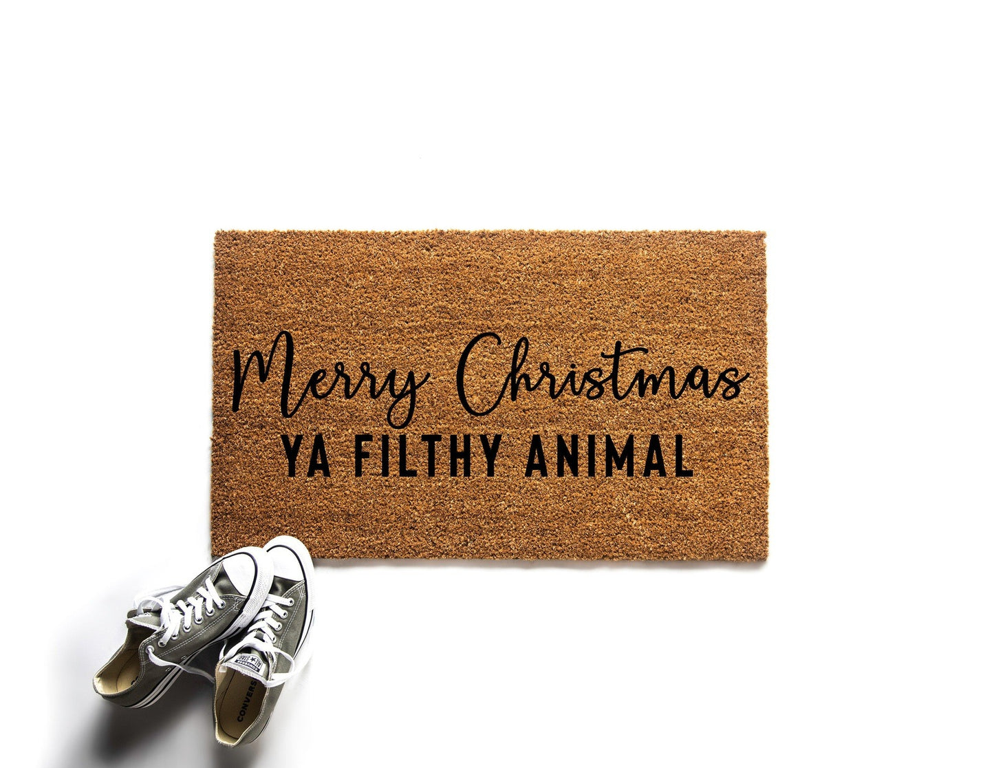 Merry Christmas Ya Filthy Animal Doormat