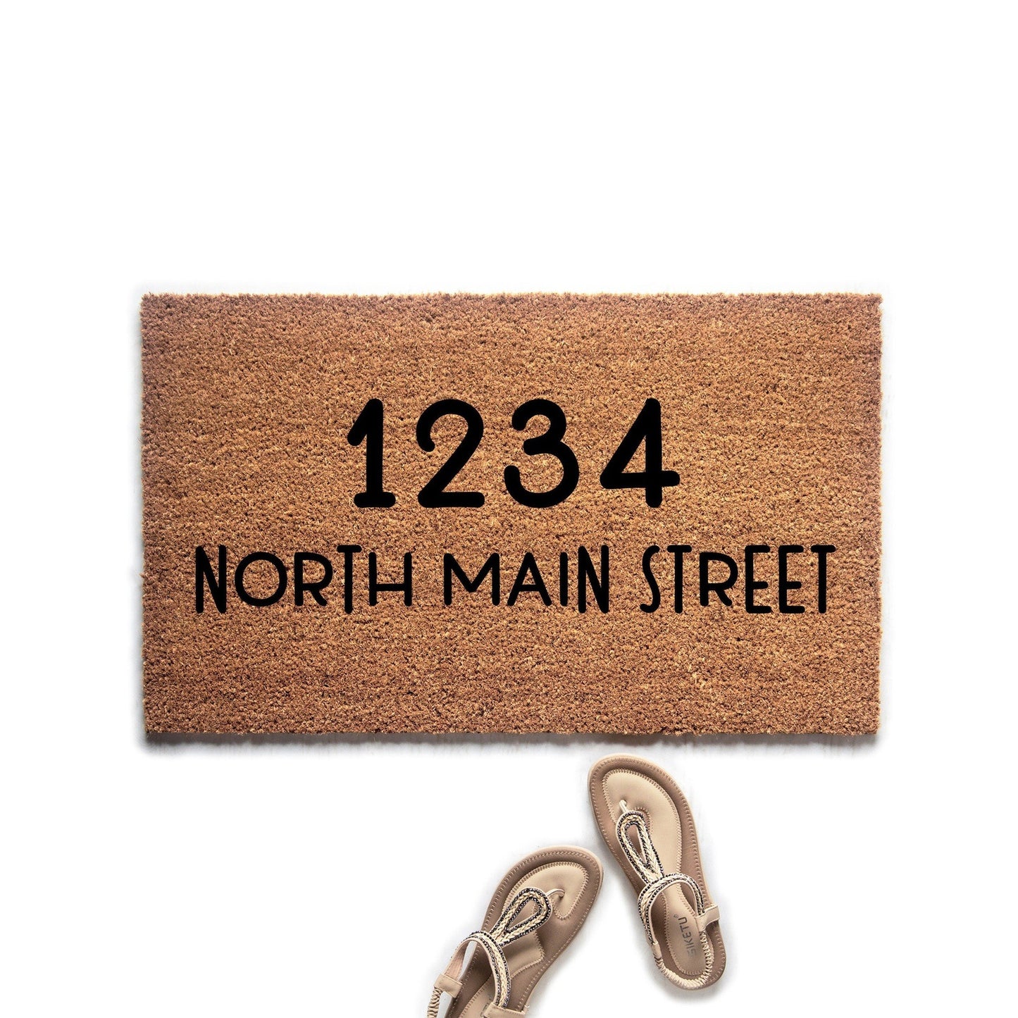 Custom Street Address Doormat