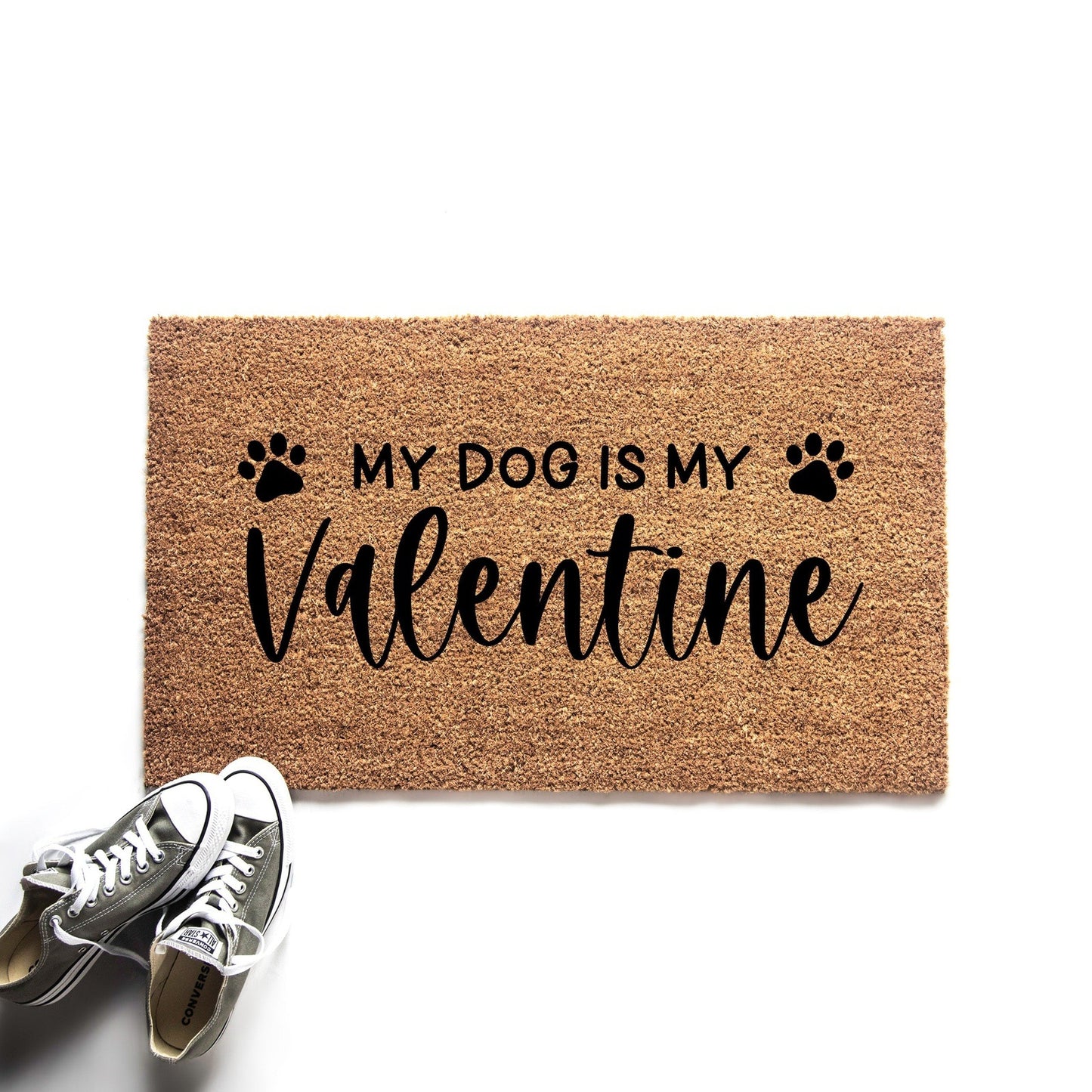 My Dog is My Valentine Doormat