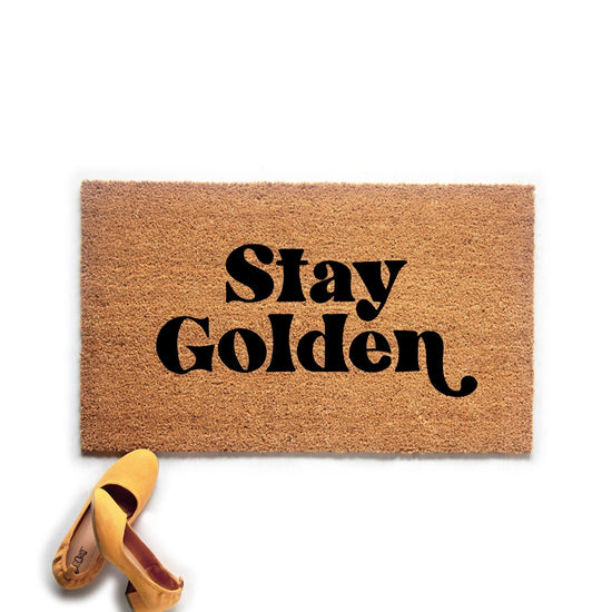 Stay Golden Doormat