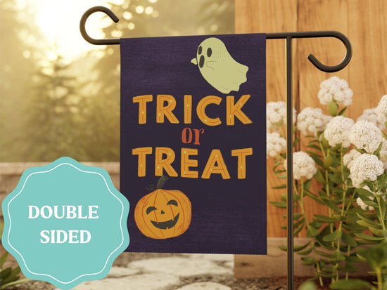 Trick or Treat Halloween Outdoor Garden Flag