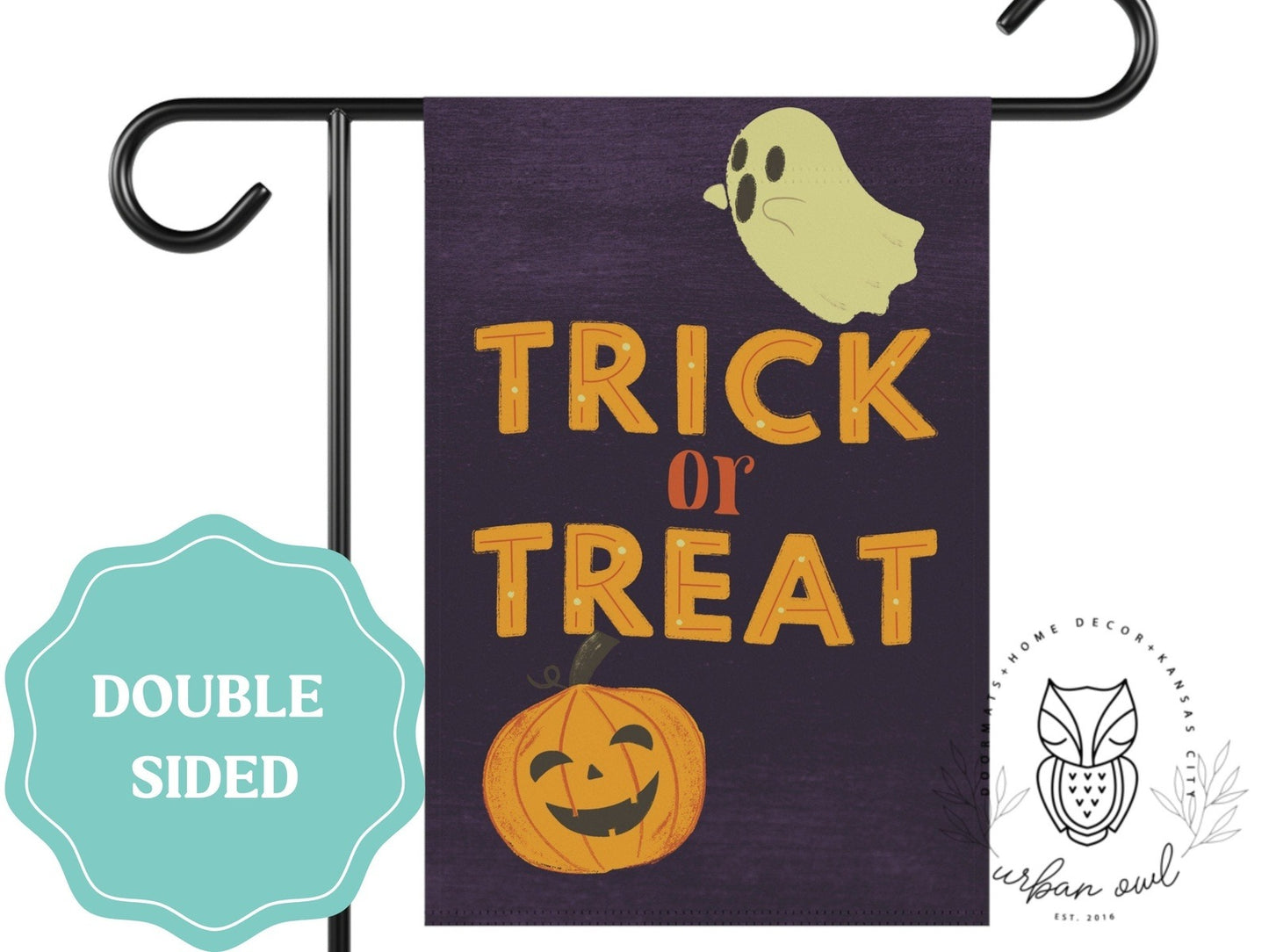 Trick or Treat Halloween Outdoor Garden Flag