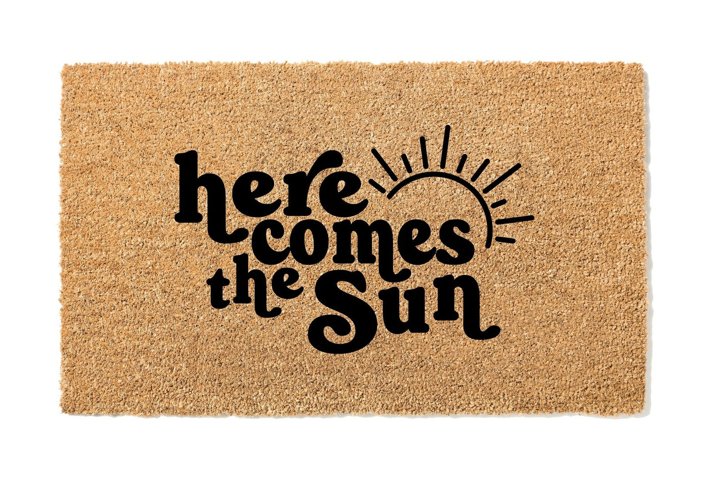 Here Comes the Sun Doormat