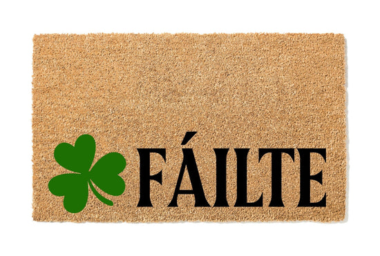 Fáilte Irish Gaelic Doormat