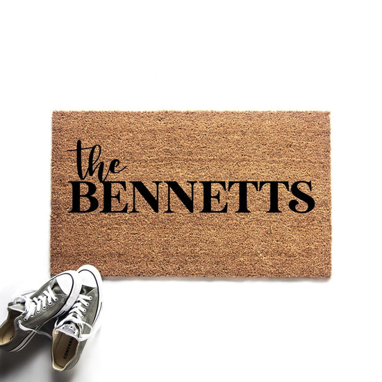 Personalized Family Last Name Doormat