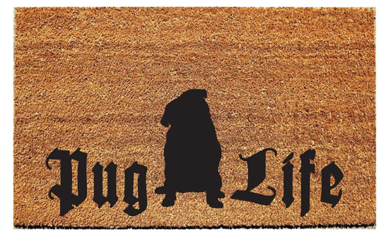 Pug Life Doormat
