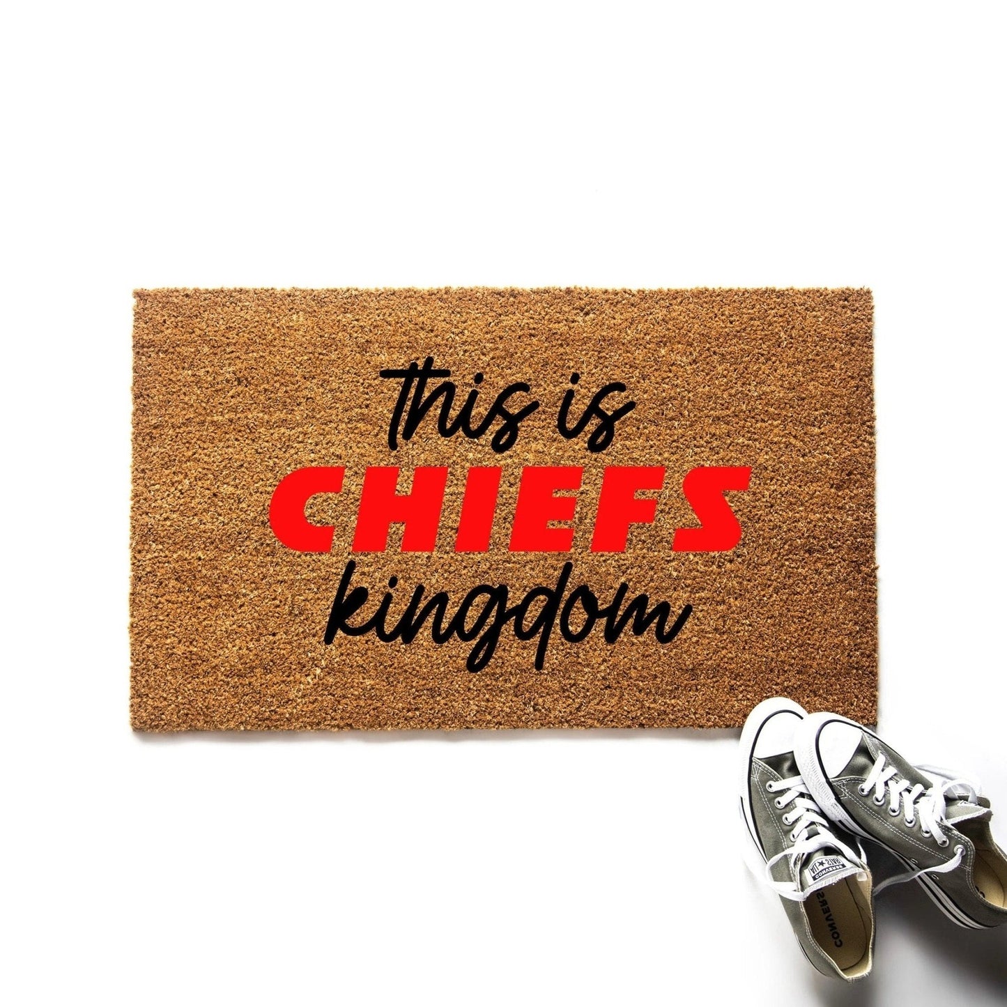 This is Chiefs Kingdom Kansas City Chiefs Doormat